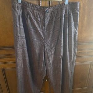 Madewell Plaid Flannel Track Pants